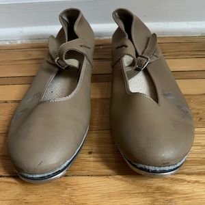 Capezio Tan Mary Jane tap shoes